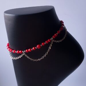 Dunni Coral Drapes Anklet