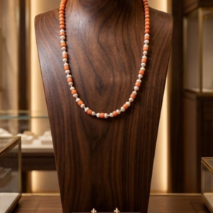 Queen Idia Pearl & Coral Necklace