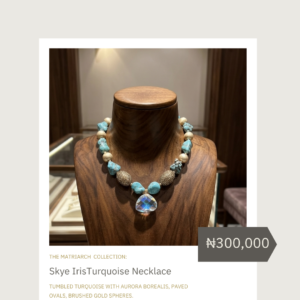 Skye Iris Turquoise Necklace